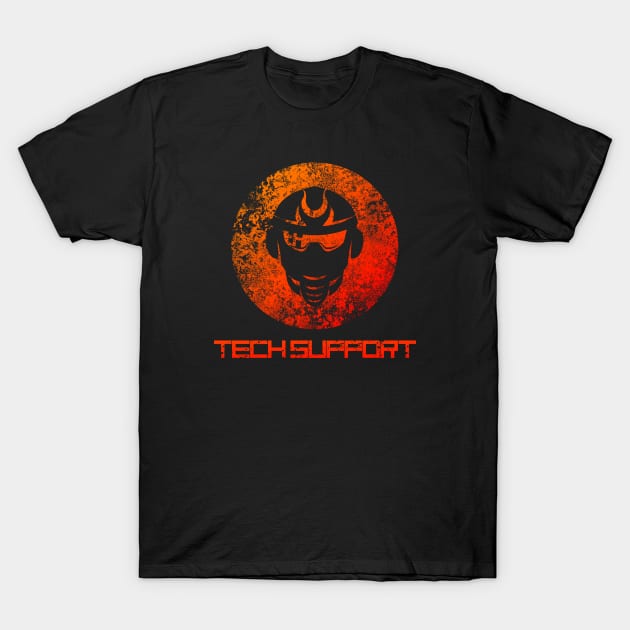 Tech Support Robot T-Shirt by CWdesign